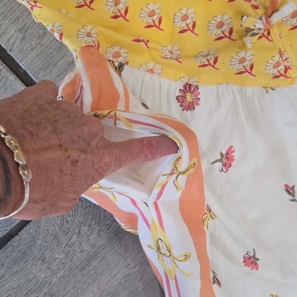 Free People Bali Honeydew Jumpsuit‎ Floral Print Size L Fp723 - Picture 5 of 9